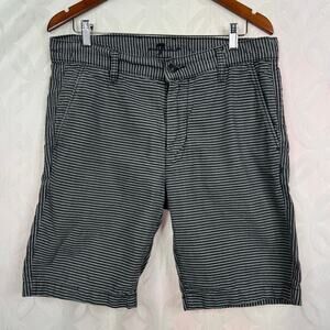 7 for all Mankind Striped Men Shorts Size 33